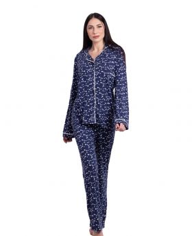 Stars pyjama - Donkerblauw