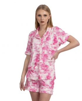 Clouds pyjama - Roze