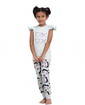 Heart pyjama - Blauw