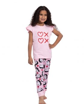 Heart pyjama - Roze