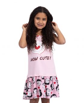 Heart nachthemd - Roze