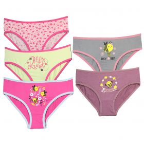 5-Pack - Egyptisch Katoen - Meisjes slip