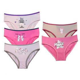5-Pack - Egyptisch Katoen - Meisjes slip