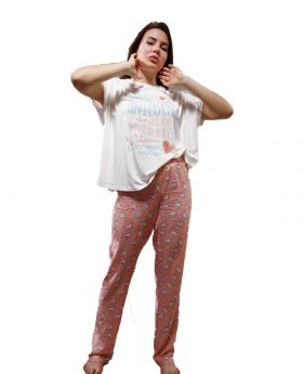 Dames Pyjama - Wit