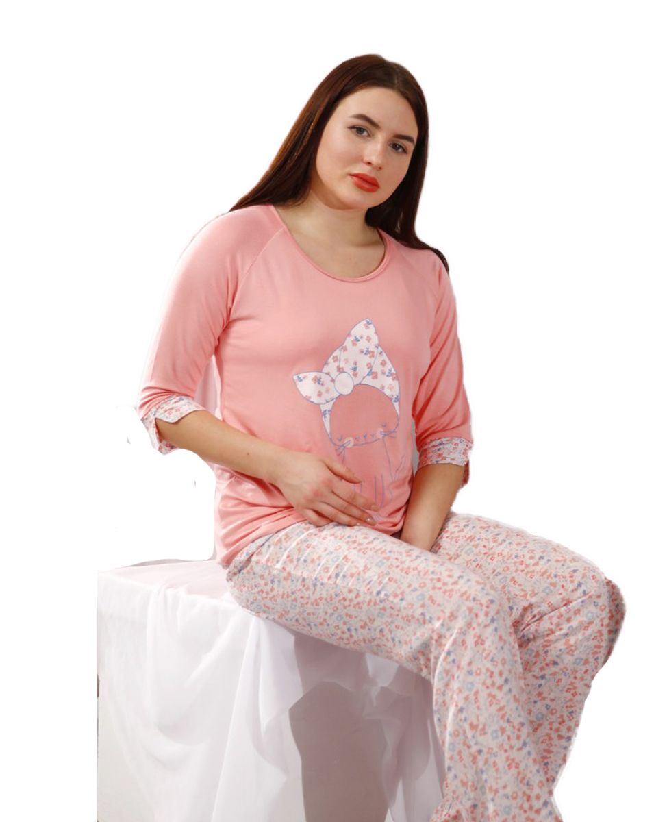 Dakraam Baby Zielig Dames Pyjama - Roze